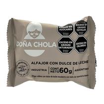 Alfajor Dona Chola Recheio Doce de Leite Cobertura Chocolate Branco 60G