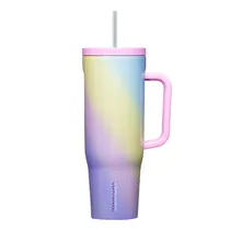 Garrafa Térmica Corkcicle Cruiser - 1200ML - com Canudo - Rainbow Unicorn