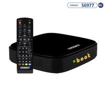 Conversor de TV Digital Isdb-T Satellite A-DTR07 Full HD com HDMI e USB Bivolt - Preto