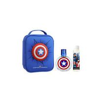 P.Infantil Marvel Capitan America Mochila+100ML+Shower Gel 100ML