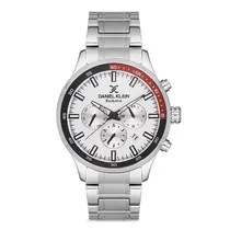 Relogio Analógico Masculino Daniel Klein DK.1.12732-2 Exclusive Gents / Pulseira de Aço Inoxidável - Prata