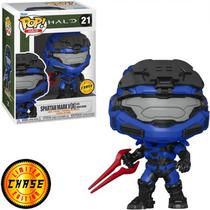 Funko Pop Chase Halo - Spartan Mark V[B] With Energy Sword 21