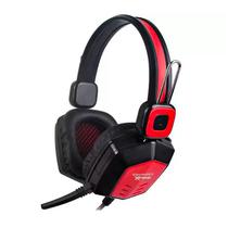 Headset Gamer Tecdrive Xfire Heaphaestus Multimidia Stereo P2 - Preto e Vermelho