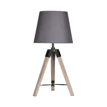 Lámpara de Mesa KPM Y03-000100 220V 52 CM Gris