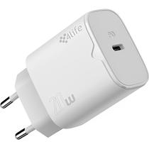 Carregador de Parede 4LIFE FL06CPDW 20 W Gan USB-C - Branco