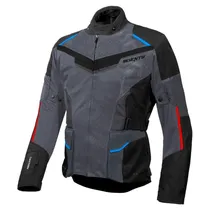 Jaqueta para Motociclista Seventy Degrees Atacama Touring Adv SD-JT70 - Tamanho XXL - Grey Blue Red