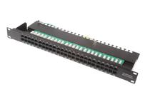 F. CAT3 Patch Panel 50 Portas Voice(RJ11) JZ-2010 SL5284ISDN