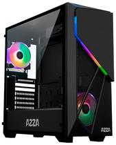 Gabinete Gamer Azza Inferno 310DH Lateral de Vidro RGB (Sem Fonte) Preto