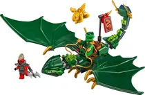 Lego Ninjago Dragons Rising Lloyd's Green Forest Dragon - 71829 (128 PCS)