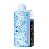 Vaper Descartável Elfbar Nic King 40000 Puffs - Sour Blackberry Ice