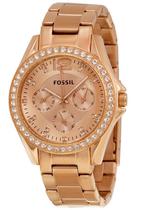 Relogio Feminino Fossil Riley Analogico ES2811