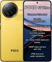 Smartphone Xiaomi Poco F7 Ultra 5G Dual Sim 6.67" 16GB/512GB Amarelo (Global)