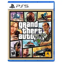 Jogo Grand Theft Auto V para Sony PS5 Em Espanhol (Caixa Feia)