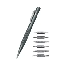 Kit de Puntas Con Destornillador Tipo Bolígrafo Satellite A-KS134 13 Piezas