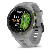 Smartwatch Garmin Approach S70 010-02746-01 com Tela Amoled / 5 Atm / 42MM / Wi-Fi - Gray