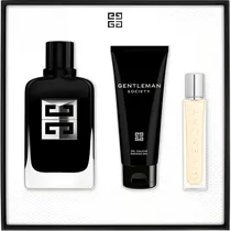 Kit Perfume Givenchy Gentleman Society Edp - Masculino 3 Peças