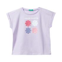 Camiseta Infantil Benetton 3I1XC10I6 26G