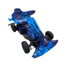 Carrinho Kart Elétrico Smart Ecoxtreme - 8" - Bluetooth - Galaxia Azul