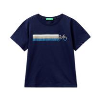 Camiseta Infantil Benetton 3I1XG10DV 252