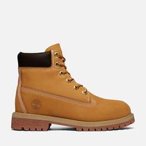 Botas Con Cordones 6 Inch Timberland Premium para Nino (de 35,5 A 40) En Amarillo