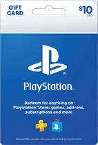 Playstation Store Gift Card PSN - 10$ (Usa)
