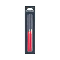 Lápiz para Carpintero Truper 101685 18 CM Bicolor Azul/Rojo 2 Piezas