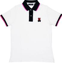 Outlet Camiseta Polo Psycho Bunny B6K801 Masculina - Branca