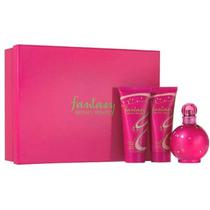 Kit Britney Spears Fantasy Feminino Edp 100ML + Body Lotion + Shower Gel