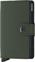 Carteira para Cartao Secrid Miniwallet - MM Matte Green Black