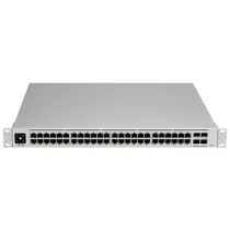 Hub Switch Ubnt USW-48-Poe-BR Unifi Gigabit 48 Portas / Poe+ / 4P / SFP / 195W