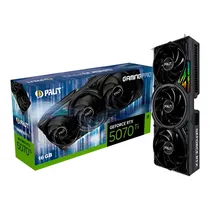 Placa de Vídeo RTX5070TI 16GB Palit Gamingpro Oc NE7507TS19T2 NE7507TS19T2-GB 2031Y/GDDR7