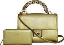 Bolsa Chrisbella AA012401026 Gold - Feminina