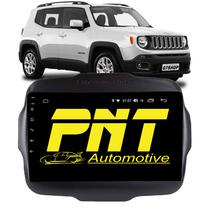 Central Multimidia PNT - Jeep Renegade 9" And 11 3GB/32GB Octacore Carplay+And Auto Sem TV