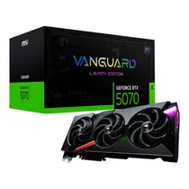 Placa de Vídeo RTX5070 12GB MSI Vanguard Soc Launch Edi GDDR7 912-V532-050 G5070-12VGSL