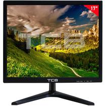 Monitor LED TCB de 17" TCB17 HDMI/VGA/Speaker - Preto