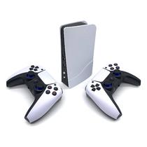 Mini Consola Game Stick Gamepad PSP 3D Game Station / 8K / 2.4G Wireless - Branco/Preto