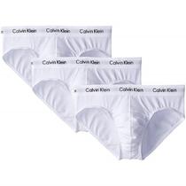 Cueca Calvin Klein Masculino NU2661-100 s - Branco - 3 Pecas