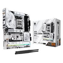 Placa Mãe Asrock X870 Steel Legend Wifi DDR5 Socket AM5 Chipset X870 ATX