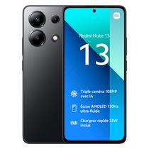 Smartphone Xiaomi Redmi Note 13 4G Global 128GB 6GB Ram Dual Sim Tela 6.67" - Preto (Lacre Pequeno)