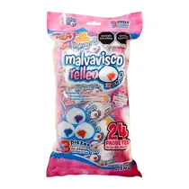 Marshmallow Las Delicias com Recheio Pack X3 Pacote 252G