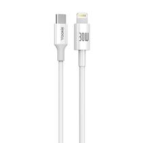 Cabo USB-C / Lightning Yookie CB33 com 2 Metro - Branco