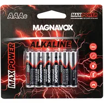 Pilha Alcalina AAA Magnavox Max Power MP05131/M0 - 6 Unidades