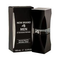 New Brand Perfume 4 Delicious Masculino Amaderada s/C