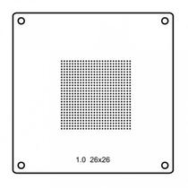 Bga Stencil Universal 26X26 1.0 B-0.60