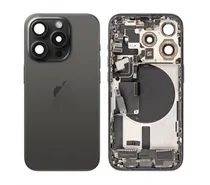 Tapa Trasera iPhone 15 Pro Preto Con Lente