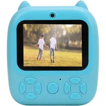 Cámera Infantil Satellite A-DV916 com Impresdora USB-C/0.9MP - Azul