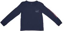 Outlet Camiseta Manga Longa Vineyard Vines 7V001616 Navy - Masculina