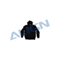 Align Zippered Hoodie DFC Black 3L