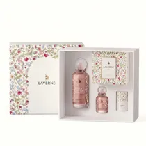 Perfume Laverne Riyadh Miss L.Garden Kit 200ML/50ML/10ML X5 Edp
