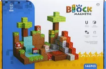 Cubos Magnéticos de Construção Block Magnetic Chuang Huang - CH1380 (146 Pçs)